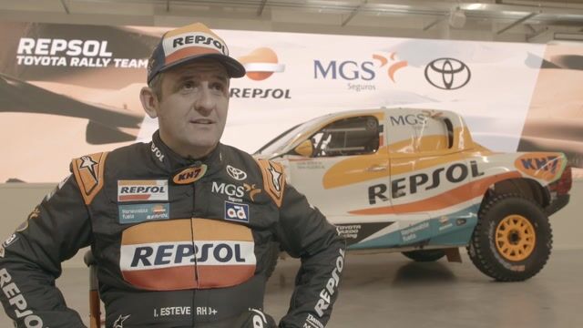 Compactado Isidre Esteve Repsol Toyota Rally Team Presentacion Dakar 2025